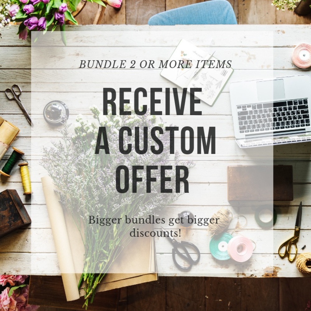 Bundle Your Likes and I’ll Send You a Custom Offer